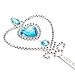BLUE PANDA 12 Pack Fairy Princess Wand for Girls, Party Favors for Kids, Dress Up Accessories, For Ages 3-14