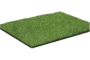 Gaicabi Artificial Grass, Professional Dog Grass Mat, Toilet Training Carpet, Large Lawn Outdoor Carpet Terrace Lawn(80x100cm