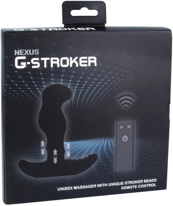 Nexus g Stroker with Unique Stroker Beads - Black - Dual Pleasure with Prostate Massage and Stroker Beads - Image 3