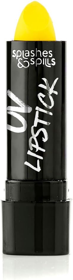 UV Lipstick Neon Glow with a Vibrant Matt Finish - Yellow