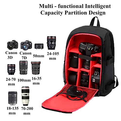 3 G+raphy+Backpack+Waterproof+Cameras+Accessories
