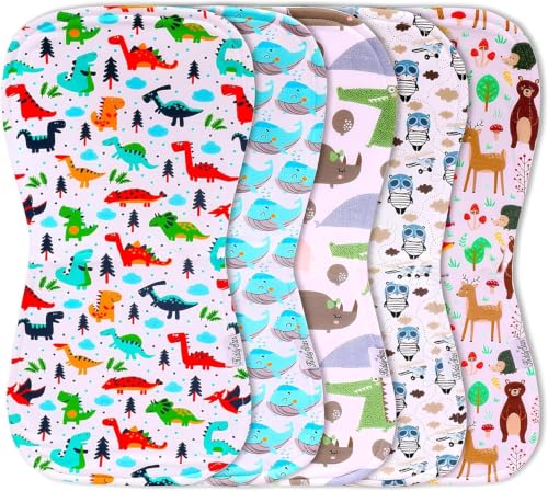 KiddyStar Organic Cotton Burp Cloths