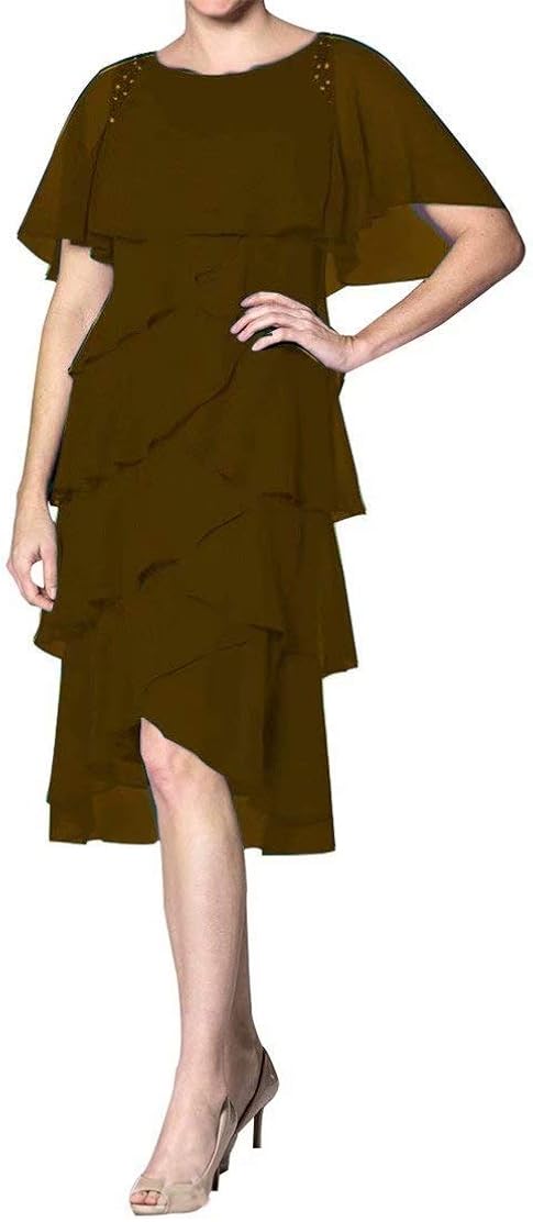 tiered dresses for mother of the bride