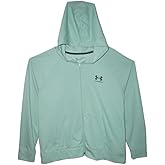 Under Armour Women's F/Z Plus Size Jacket Hoodie Loose Fit (as1, alpha, 3x, plus, regular, 3X)