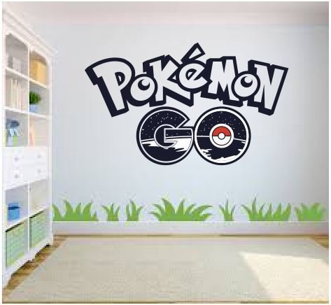 Home Decor Items Pokemon Pikachu Wall Stickers Living Room Home