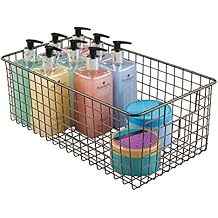 Amazon.com: wire bathroom basket