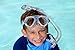 Cressi Youth Kids Snorkeling Mask and Dry Snorkel Kit | Marea Jr & Mini Dry: designed in Italy