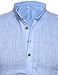 Mens Thin Henley Button-down Slim Fit Rollup Sleeve Shirt