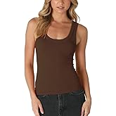 NIKIBIKI Women Seamless Reversible Ribbed Tank Top, Made in U.S.A, One Size