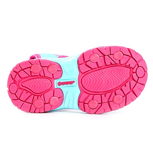 Northside Girls' Minnow Water Shoe, Blue/Multi, Size 12 M US Toddler