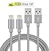 Marchpower iPhone Charger Lightning Cable to USB Cord Certified 3 Pack 3ft Charging Cord iPhone 12 se 11 pro X 8 XR XS MAX 7 Plus 6 6S 6 Plus 5S SE iPod iPad Mini Air Pro and More (Gray)