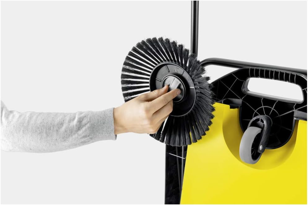 Kärcher 1.766-320.0, Kächer S 4 Mechanical sweeper, Black, Yellow, 20 liters - Image 5