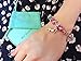 Pink Unicorn Birthday Charm Bracelet Jewelry Gifts for Girls (7.5)