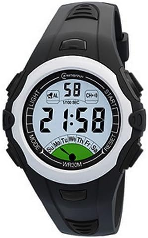 round face digital watch