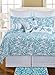 C & F Enterprises Cora Blue Square Mermaid Pillow