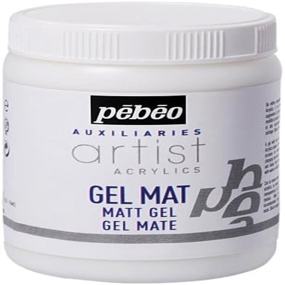 Pebeo 250 ml Matt Gel, Transparent