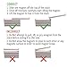 Permanent Neodymium Bar Magnets, Powerful Refrigerator Rare Earth Magnet 4 PCS Super Strong Block Magnet for DIY, Craft