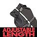 Athletico Padded Ski Bag Combo - Ski Bag & Separate Boot Bag - Store & Transport Skis Up to 200 CM and Boots Up To Size 13 - Padded to Protect All Your Ski Gear and Equipment for Travel (Black)