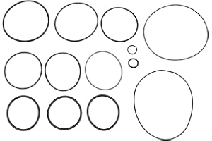 YINETTECH Nailer O-Ring Rebuild Kit 390146-00 Compatible with DeWALT Framing Nailer D51844 D51845 D51822 D51823 Type 1,2,3,4 
