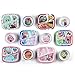 Zak Designs Disney Kids Divided Plates, Frozen Girl (FZNC-0010)