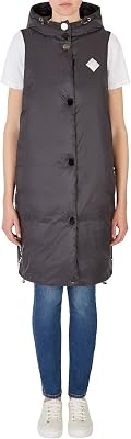 Veste isolante sans manches pour femme - Avec logo latéral - Noir - Taille L, Noir, L