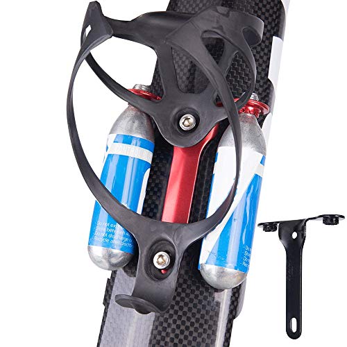 Fashionlook Co2 Cartridge Holder Bracket Hold Control Blast Co2 Cartridges for Road Bike Water Bottle Cage Mount Bicycle Part