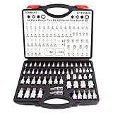 TOMMARS 60-Pc Master Torx Bit Socket and External