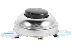 SHINEOFI Momentary Auto Horn Button Switch for Cars Trucks and Electric Vehicles, Small Universal Pushbutton