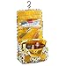 CalorMixs Hanging Toiletry Cosmetics Travel Bag Cosmetic Carry Case for Woman Man Travel Organization Gift (Yellow Smile)