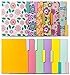 10 Cute File Folders -Floral File Folders & Colored File Folders in Vibrant Colors -Decorative File Folders -Pretty File Folders- 300 gsm Thick, Letter Size File Folders - 9.5 x 11.5 inch (Pack of 10)