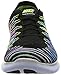 Nike Mens Free RN Flyknit, BLACK/WHITE-VOLT-BLUE LAGOON, 11.5 M US