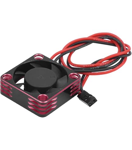 Ventilateur Refroidissement Moteur RC 5V - Alliage Aluminium - Pour Voiture 1/18 - Installation Facile - 5