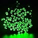 Qedertek Christmas String Lights, 72ft 200 LED Outdoor Decorative Lights, Solar Fairy Lights String Indoor Outdoor Home Garden Party Holiday Decorations Green