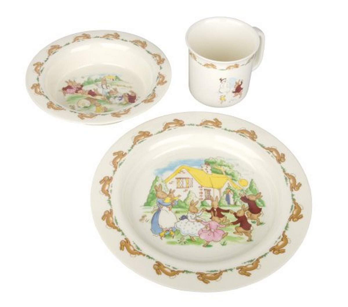 Bunnykins TTM-13 Playing 3pe Melamine Set