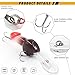 Crankbaits with Novelty Shaped Large Bill Minnow- Lucky Deep Diving Fishing Lure Bassing Tackle for Fisher Gift and Collection