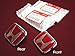 JDM Red-h Front & Rear Emblem Honda Civic Ek9 Ek 96-00 2 Emblem