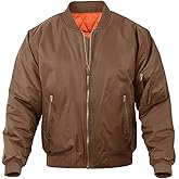 MAGNIVIT Men's Bomber Jacket Casual Fall Winter Military Jacket and Coats Outwear