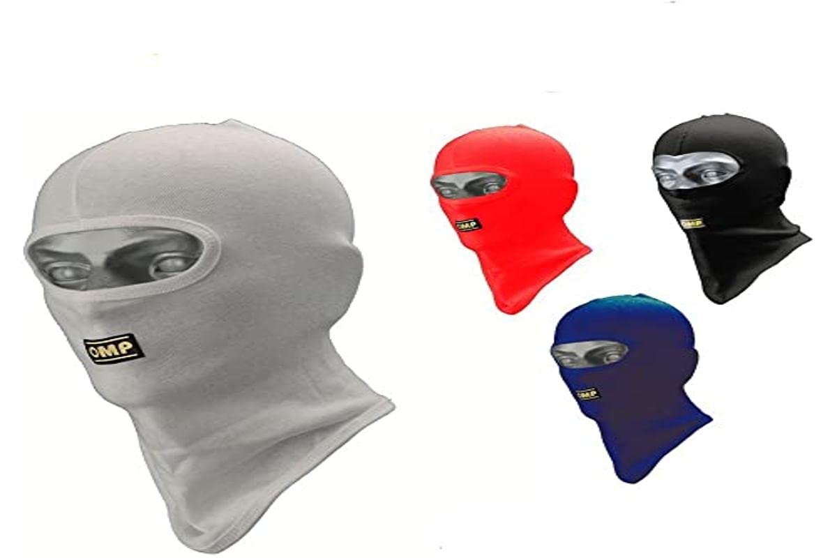 Omp Blue Open Face Balaclava