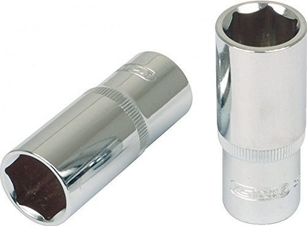 KS Tools 918.3835 3/8" CHROMEplus Hexagonal socket, deep, 15mm
