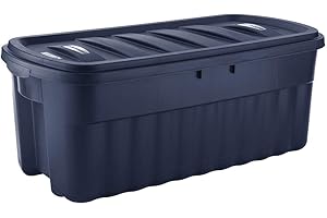 Rubbermaid 50 Gallon Roughneck️ Storage Tote Durable, Reusable, Plastic Storage Bin