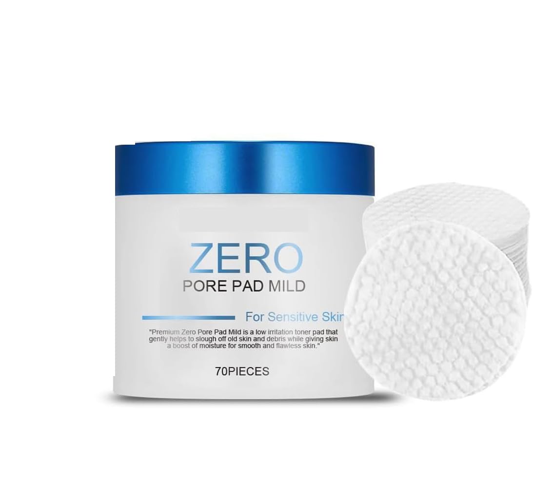 Photo 1 of *HALF FULL ONLY** Zero Pore Pads, Korean Skin Care 4.5% AHA and 0.45% BHA, Exfoliating Treatment, Deep Cleansing & Pore Minimizer – Reduces Excess Oil, Blackheads & Enlarged Pores?70 Pads