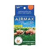 Airmax Nasal Dilator for Better Breathing  Medium - Orange