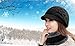 HINDAWI Winter Scarf Hat Visor Caps Infinity Scarves Knit Warm Snow Outdoor Hats for Women Black