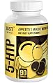 Just Potent Pharmaceutical Grade 5-HTP :: 400mg Per Serving (Highest Dosage Available) :: 90 Vegetable Capsules :: Potent Formulation for Weight Loss*, Appetite Suppression*, and Better Mood*