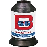 BCY B55 Bowstring Material Gunmetal 1/4 lb.