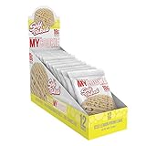 Pro Supps MYCOOKIE Delicious Soft Baked Protein Cookie, Iced Lemon Pound Cake, 18g Protein, 7g Sugar, Gluten-Free, No Trans Fat, Healthy On-The-Go Snack, 12 ct