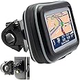 ChargerCity 6 &5" Screen Water Resistant GPS Case w/Security Screw Bike Motorcycle Handle Bar Mount for Garmin DriveSmart OTR RV 500 610 56 57 58 60 61 62 65 66 67 68 LM LMT Dezl 570 580 GPS