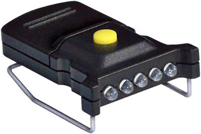 Cyclops Micro Mini LED Hat Clip Light - CYC-MHC-W,Black