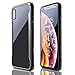 Nicexxxx Drop Tested, Carbon Fiber Case, Lightweight, Scratch Resistant, Compatible with Apple iPhone X/iPhone Xs - Black