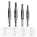 Eagles Self Centering Hinge Drill Bits for Door Cabinet - 4pcs HSS 1/4